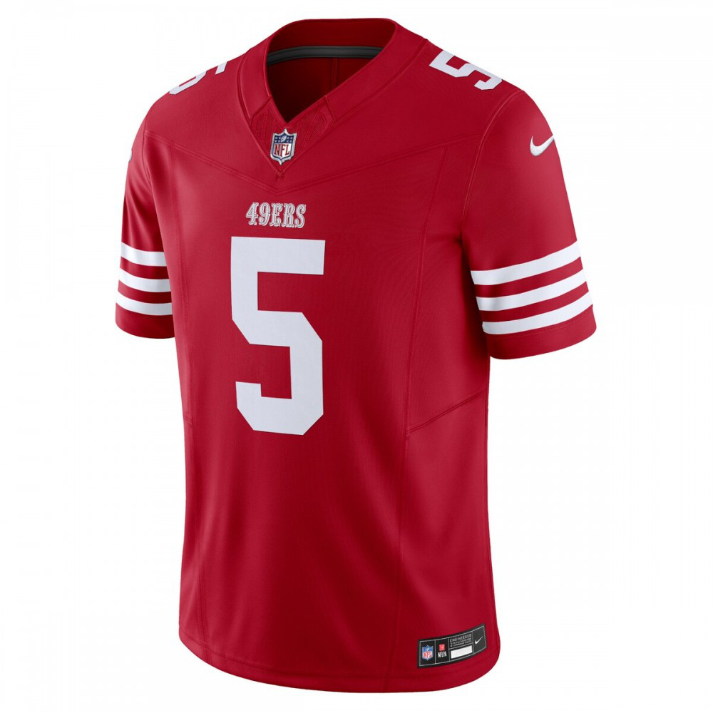 Trey Lance San Francisco 49ers Nike Vapor F.U.S.E. Limited Jersey - Scarlet-GridironStore